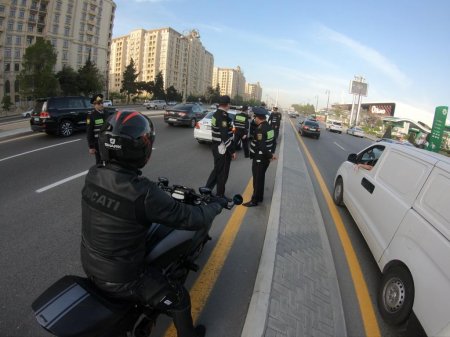 Bakıda motosiklet sürmək qadağandır-yol polisi niyə reyd keçirir? - FOTO/VİDEO