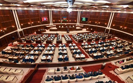 Milli Məclisin noyabrın 12, 13 və 14-də keçiriləcək plenar iclaslarının gündəliyi müəyyənləşib