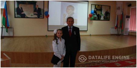 Həştərxanda Heydər Əliyev adına məktəbdə mükafatlar təqdim olunub