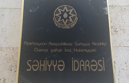Xəstəliyə yoluxan Gəncə səhiyyəsi... - İTTİHAM