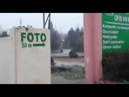 Keçmiş qəssab Heydər Əliyev parkın tikə-tikə satır - Beyləqanda