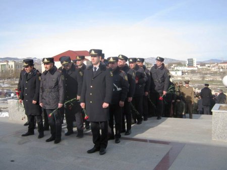 Xızı Rayon Polis Şöbəsində çəhidlər anıldı