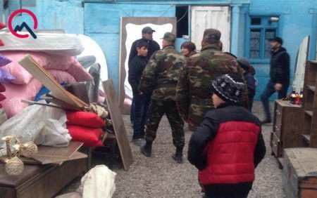 Prezidentin baxış keçirdiyi evlər boşaldılır