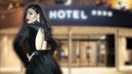 Rəqsanənin qızının HOTEL OTAĞINDA ŞOK GÖRÜNTÜLƏRİ - VİDEO