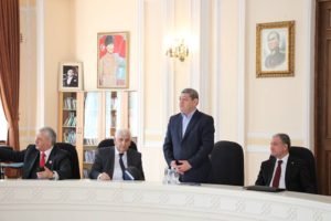 Vaqif Abdullayevin “Heydər Əliyev Milli – Siyasi Elitamızın ZİRVƏSİ” adlı kitabının təqdimatı-FOTOLAR