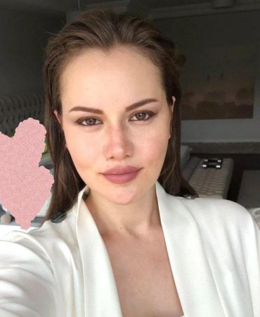 Fahriye Evcenin makiyajsız FOTOsu
