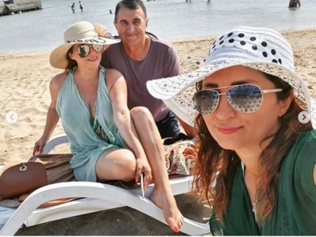 Xatirə İslam çimərlik geyimində... – Fotolar