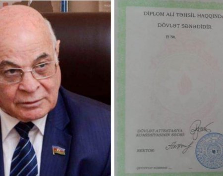 Ağacan Abıyevin adı saxta diplom işində hallanır