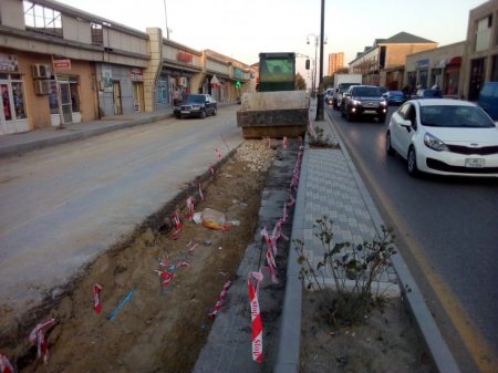 Heydər Əliyev prospektində aparılan işlər 15-dək yekunlaşacaq-XIRDALANDA