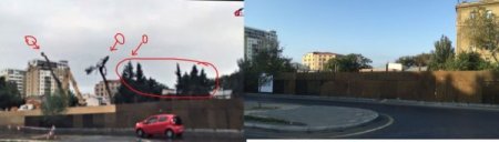 Nərimanov rayonunda yaşıllığı məhv edən tikinti şirkəti kimindir
