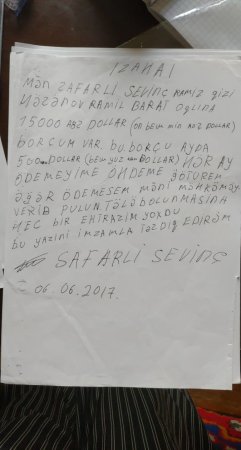 “Xahiş edirəm , ərizəmi cırıb atmayın, bu məmurları cirib atın, cənab Prezident”