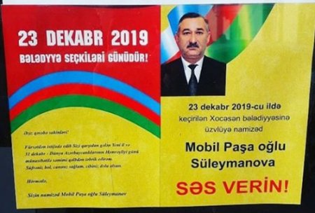 Xocasən bələdiyyəsinə seçkidə qalib artıq məlumdur-İcra başçısı dəstək veri ...