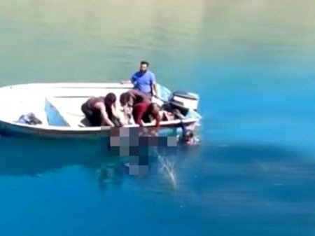 Oğlanla qız əllərini bir-birinə bağlayıb, özlərini çaya atdılar - İntihar