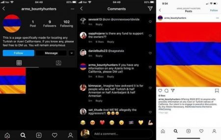 ABŞ-da ermənilər azərbaycanlıların ünvanlarını göstərənlərə 500 dollar müka ...