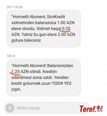 "Hörmətli Azercell, bu fırıldaqçılığın və insanları axmaq yerinə qoymağın.."