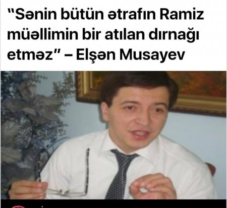 “Dəqiqləşdirin, hansı prezidentin yanındasınız?...”