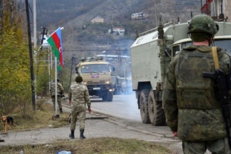 Bütün Şuşa qalası boyu Azərbaycan bayrağı, “Vazgeni” çağıran əsgərlərimiz,  ...