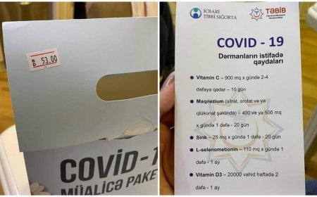 TƏBİB-dən satışa çıxarılan müalicə paketləri ilə bağlı açıqlama: - “Bizlik  ...